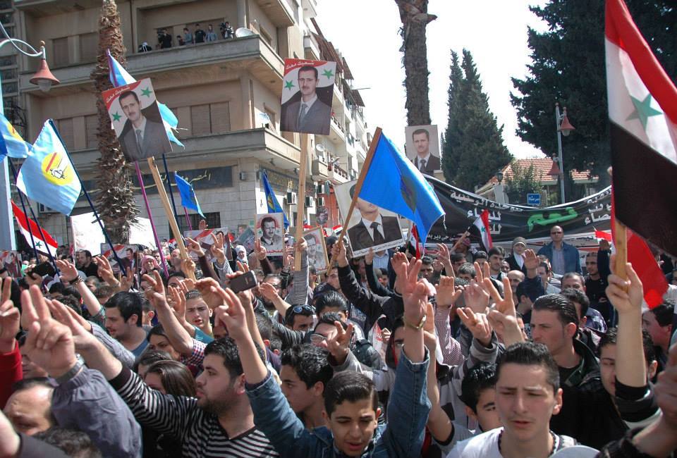 Rally in Homs in support of the Syrian Arab Army2