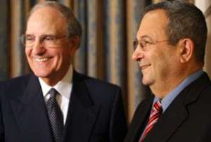 George-Mitchell-Ehud-Barak