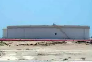An-oil-storage-tank oil storage tank