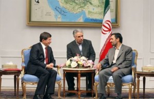 AhmadiNejad-with-Turkey-FM