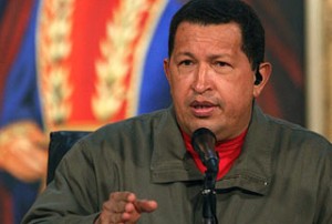 Venezuelan President Hugo Chavez