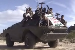 Houthi-fighters