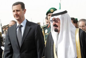 SaudiArabiasKingAbdullah-SyrianPresidentBasharal-Assad