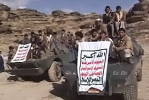 Houthi-fighters