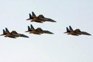 Saudi-F-15-warplanes