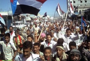 Yemeni-protesters