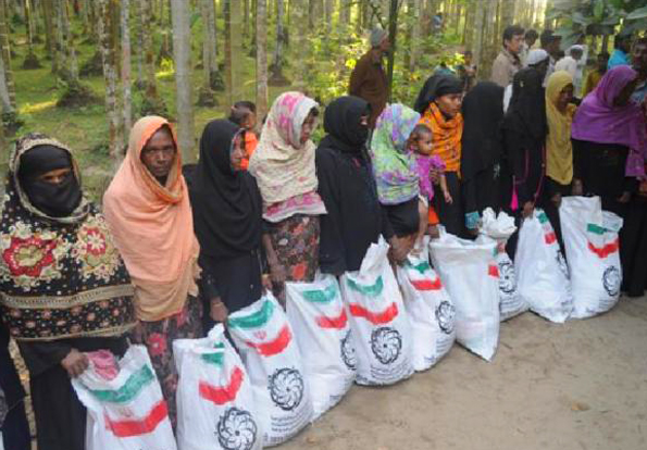 Iran’s humanitarian aid reaches Rohingya Muslims