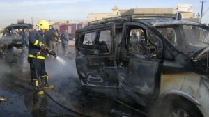 Car bomb kills five, injures 15 in Baghdad