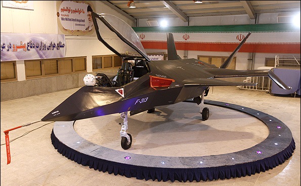 Iranian Qaher 313 fighter jet
