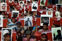 Bahraini protesters demand freedom of political prisoners