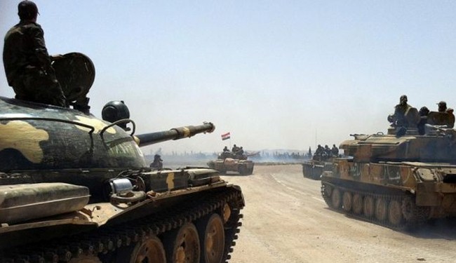Syria army continues mop-up operations across country