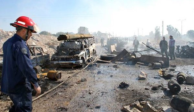 Car bombs hit Homs and Hama, 17 civilians dead