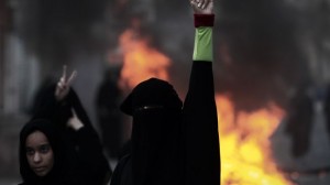 Bahraini protesters voice support for political prisoners