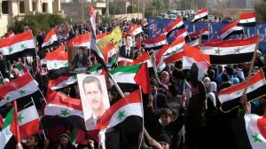 Syrians voice support for armed forces
