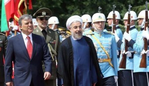 President Rouhani arrives in Turkey for talks