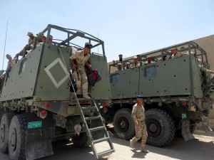 Iraqi troops arrive in Ramadi to support Sahwa militia: photos