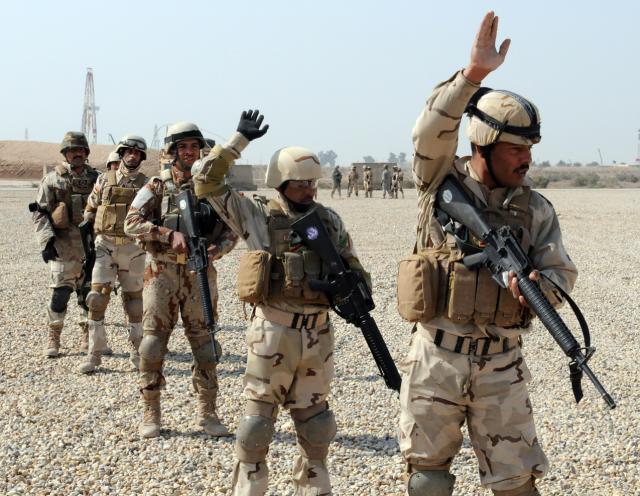 Iraqi army in karbala