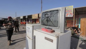 Photos of heavy Iraqi force presence on Samarra Road