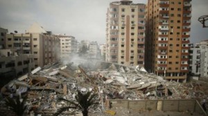 376458_Gaza-tower-rubble