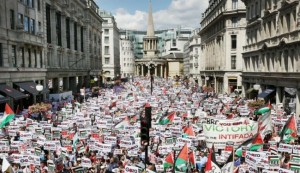 Massive pro-Palestinian rallies held in London, Paris, Cape Town