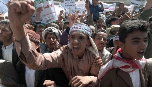 Tens of thousands in Yemen protest against gov’t