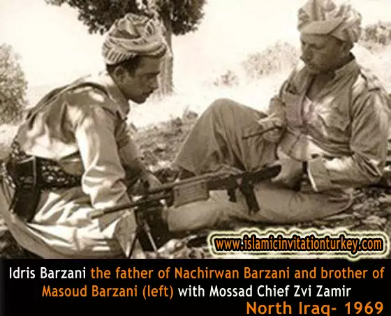 mossad barzani