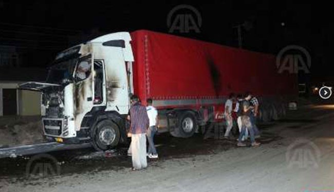 Shamkhani's remark came after several Iranian trucks came under attack after they crossed Bazargan border checkpoint and arrived in Turkey on Monday.