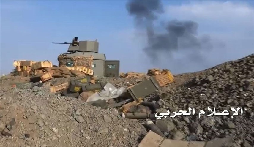 In this file photo Yemeni Ansarullah fighters conduced a surprise attack in Saudi Arabia’s southwestern Asir region, and managed to wrest control of a strategic military camp. (Photo by Tasnim News)