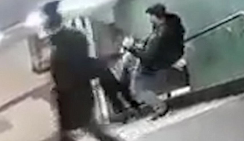 SHOCK VIDEO: Man KICKS GERMAN GIRL DOWN STAIRS IN BERLIN SUBWAY