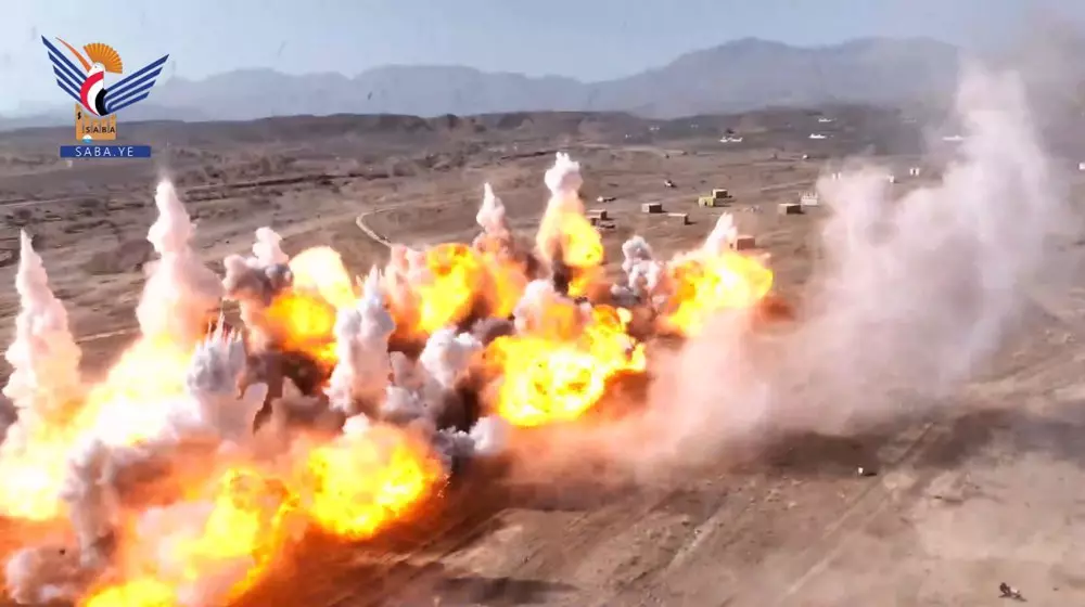 Yemeni forces conduct training drills, simulate counter-offensive against US, UK invasion