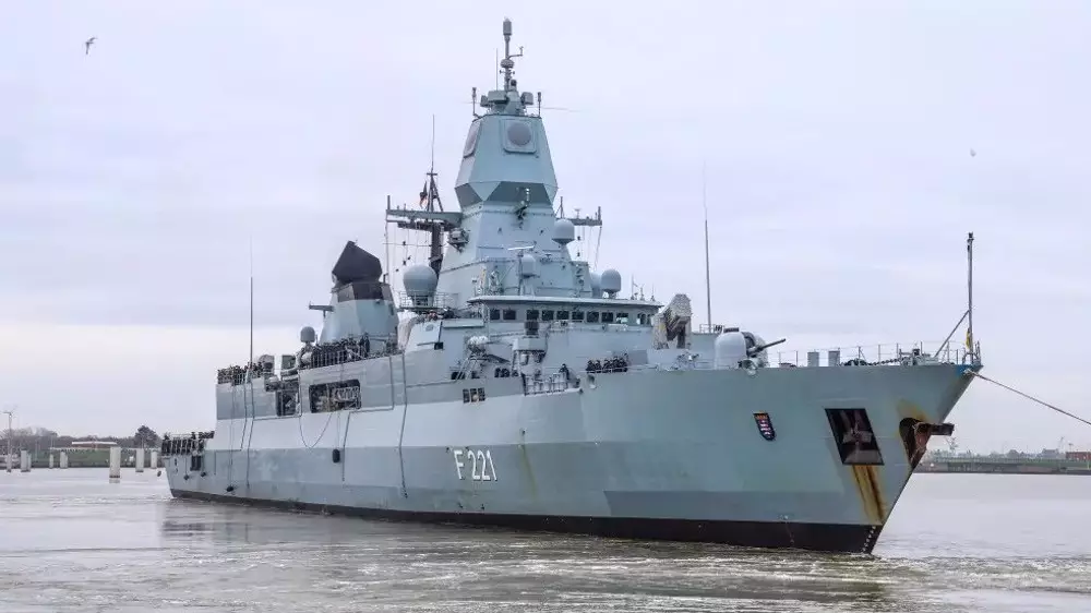 German warship departs Red Sea as EU 'naval mission' fails to confront Yemen