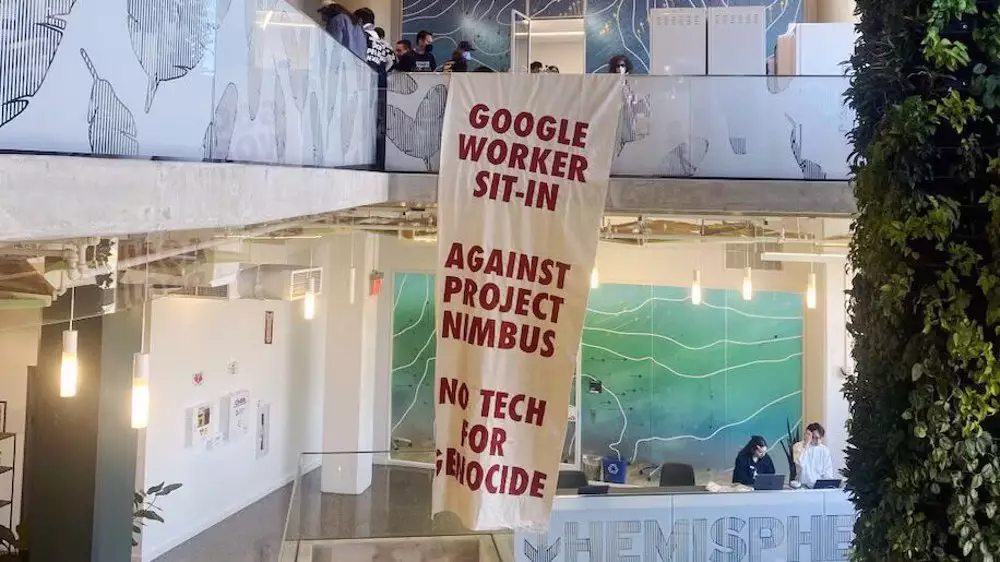 Zionist-puppet Google fires 28 employees for protesting against military contract with Israel