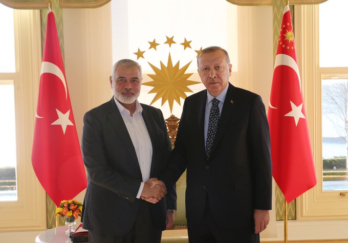 Haneyya concludes visit to Turkey after a series of official meetings