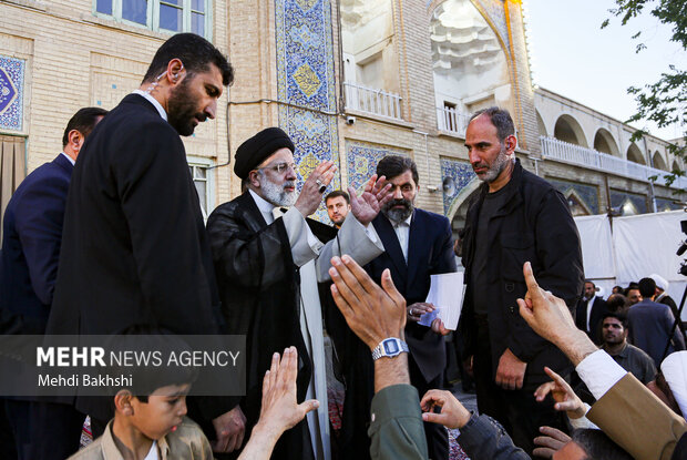 Raeisi's Historical meeting with Ulama in holy city of Qom- Photos