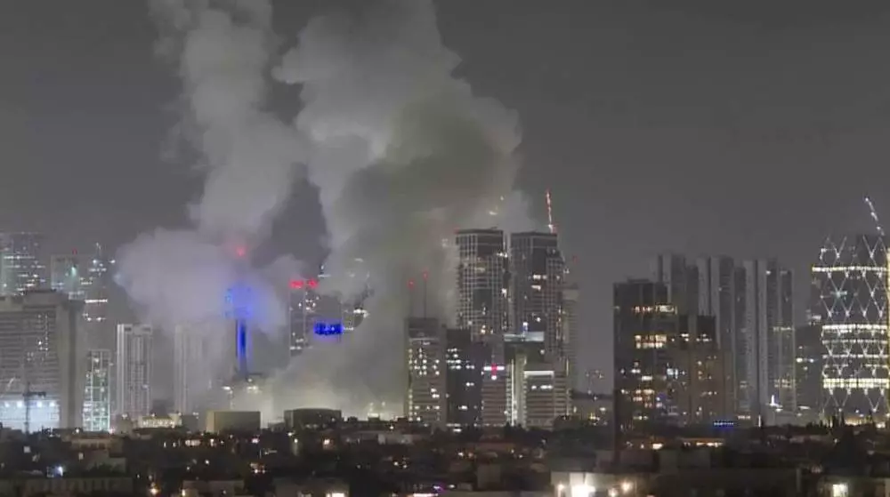 Iranian Missiles Crushes Target Occupied Territories in 